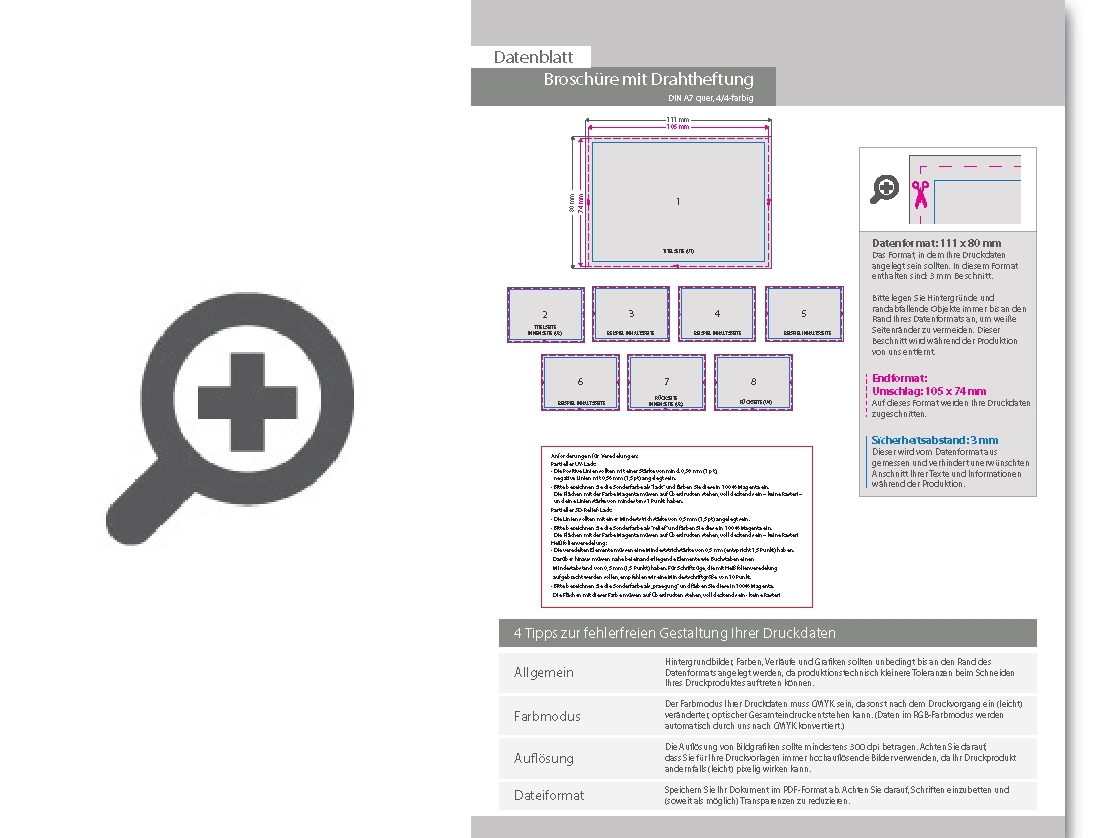 brosch__re_mit_drahtheftung__endformat_din_a7_quer__132-seitig Product Bild brosch__re_mit_drahtheftung__endformat_din_a7_quer__132-seitig
