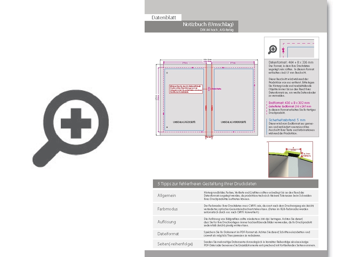 Product Bild notizbuch_din_a4_hoch__umschlag__hardcover_4_0-farbig__inhalt__64_linierte_inhaltsseiten
