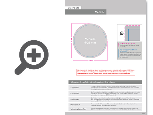Product Bild medaille_siegertreppchen_silber_mit_einseitiger_lasergravur