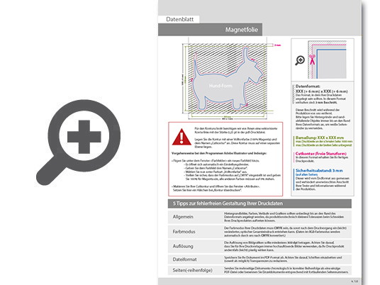 Product Bild hochwertige_kfz-magnetfolie_in_hund-form