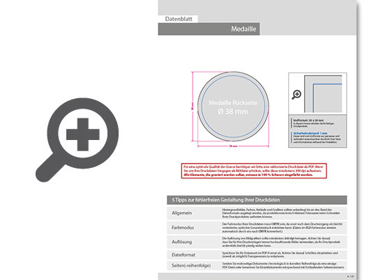 Product Bild medaille_fu__ball_silber_mit_einseitiger_lasergravur