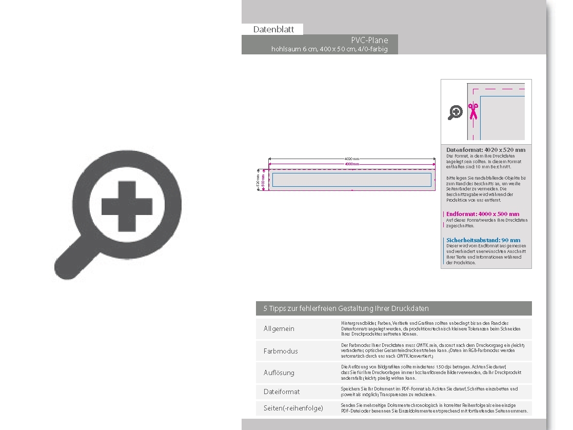 Product Bild hochwertige_pvc-plane_400_x_50_cm__4_0-farbig_bedruckt__hohlsaum_links_und_rechts_(durchmesser_hohlsaum_6_0_cm)