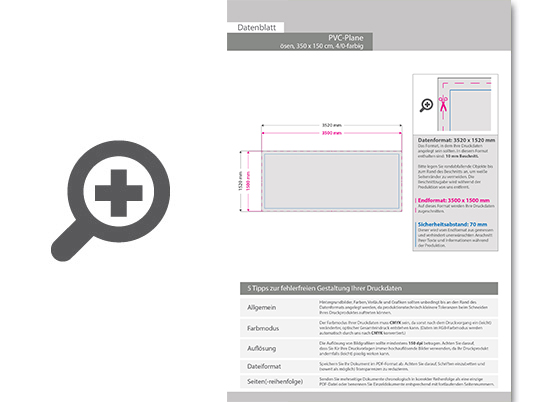 Product Bild hochwertige_pvc-plane_350_x_150_cm__4_0-farbig_bedruckt____sen_im_abstand_von_50_cm_oben_und_unten