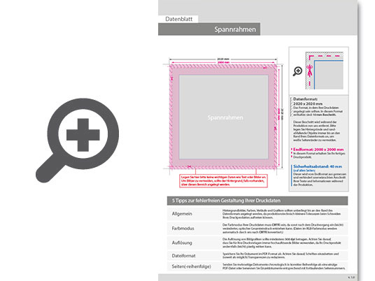 Product Bild textil_f__r_spannrahmen_freistehend__200_cm_x_200_cm__4_0-farbig_bedruckt